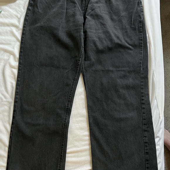 Mens Basic Additions 40X32 black relaxed fit  jeans - Picture 3 of 6